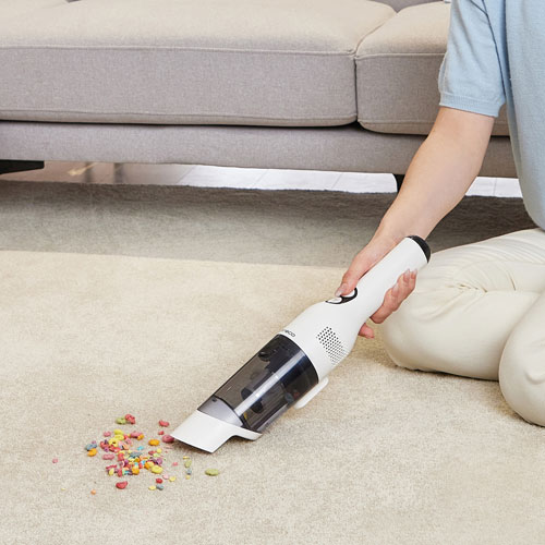 Aspirateur portatif sans sac et sans fil Go Mini de Tineco - Blanc