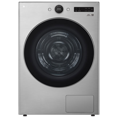 Open Box - LG 7.8 Cu. Ft. Heat Pump Electric Dryer - Graphite Steel - Scratch & Dent