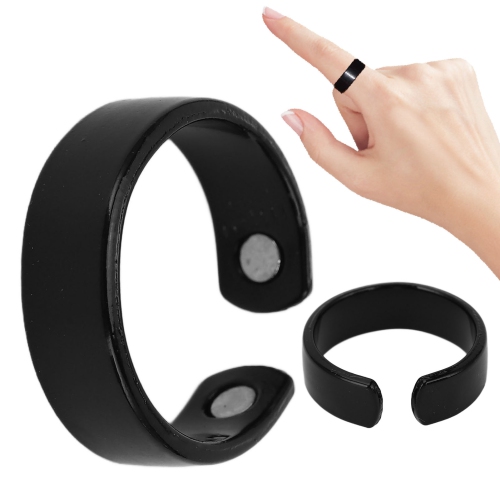 Blood Sugar Control Ring Men Women Lymphatic Drainage Joint Soreness Relief Magnetic Adjustable Open Ring