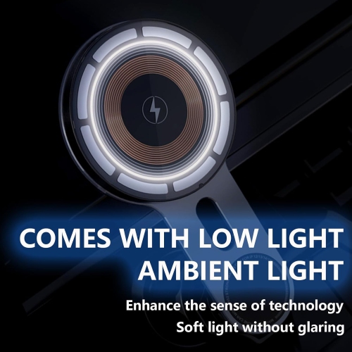 15W Car Mount Charger,Magnetic Phone Holder for Car,Universal Car Wireless Charger Installed in Vent,Compatible with iPhone 15 14 13 12 Pro Max Plus