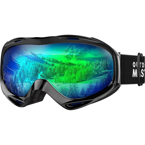 OTG Ski Goggles - Over Glasses Snowboard/Ski Goggles for Women, Men & Youth Anti Fog Snowboard Goggles- 100% UV Protection