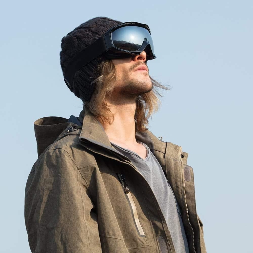 OTG Ski Goggles - Over Glasses Snowboard/Ski Goggles for Women, Men & Youth Anti Fog Snowboard Goggles- 100% UV Protection