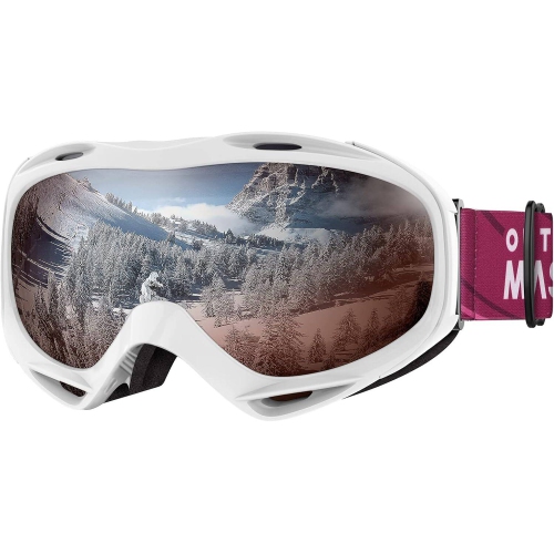 PETGINHOME  Otg Ski Goggles - Over Glasses Snowboard/ski Goggles for Women, Men & Youth Anti Fog Snowboard Goggles- 100% Uv Protection
