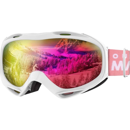 PETGINHOME  Otg Ski Goggles - Over Glasses Snowboard/ski Goggles for Women, Men & Youth Anti Fog Snowboard Goggles- 100% Uv Protection