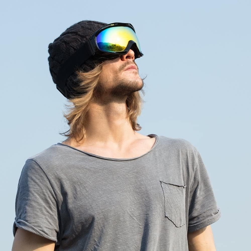 OTG Ski Goggles - Over Glasses Snowboard/Ski Goggles for Women, Men & Youth Anti Fog Snowboard Goggles- 100% UV Protection