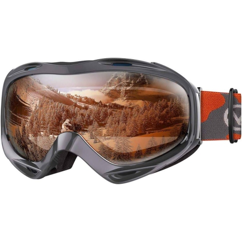 PETGINHOME  Otg Ski Goggles - Over Glasses Snowboard/ski Goggles for Women, Men & Youth Anti Fog Snowboard Goggles- 100% Uv Protection