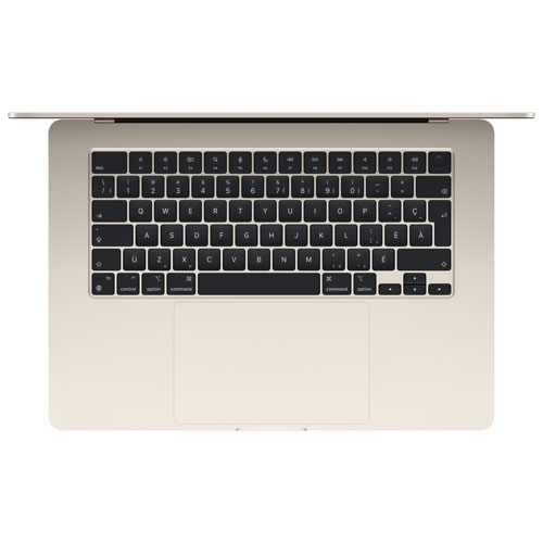 Refurbished - Apple MacBook Air 15" w/ Touch ID (2024) - Starlight (Apple M3 Chip / 512GB SSD / 8GB RAM) - French