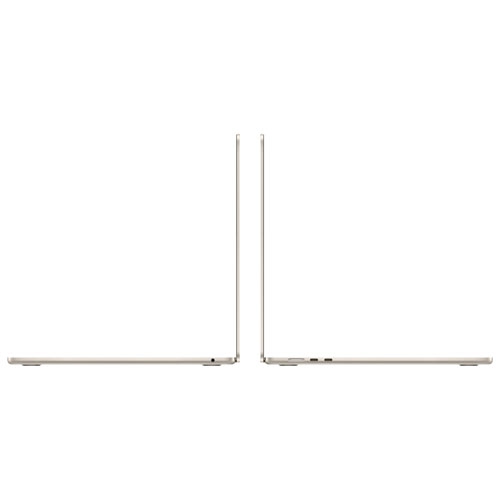 Refurbished - Apple MacBook Air 15" w/ Touch ID (2024) - Starlight (Apple M3 Chip / 512GB SSD / 8GB RAM) - French