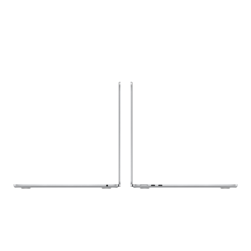 Refurbished - Apple MacBook Air 15.3" w/ Touch ID (Fall 2024) - Silver (Apple M3 / 16GB RAM / 256GB SSD) - English