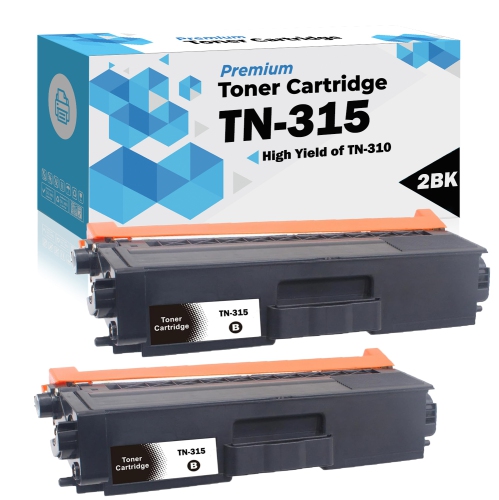 Ultra Toner® Compatible Replacement for Brother TN315 Toner Cartridge TN-315 High Yield of TN310 HL-4150CDN HL-4570CDW HL-4570CDWT MFC-9460CDN