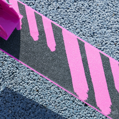 Trottinette Qaba pour enfants de 3 à 8 ans, trottinettes pliantes légères avec roues lumineuses, guidon réglable à 4 niveaux, frein arrière et frein