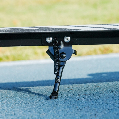 Trottinette Qaba pour enfants de 3 à 8 ans, trottinettes pliantes légères avec roues lumineuses, guidon réglable à 4 niveaux, frein arrière et frein