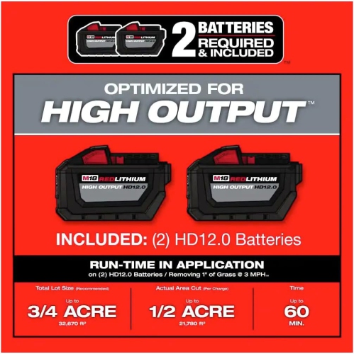 21" M18 Fuel Cordless Lawn Mower Kit - 18V