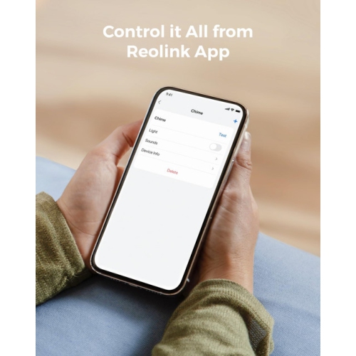 Carillon de Reolink – Carillon numérique seulement compatible avec la sonnette vidéo de Reolink