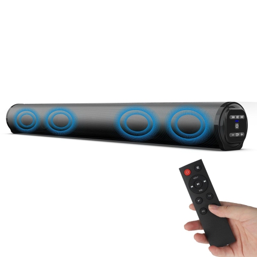 MYACUC  Bluetooth 5.0 Sound Bar Wireless Tv Soundbar Portable Audio Home Speaker Subwoofer for Smart Tv-Black