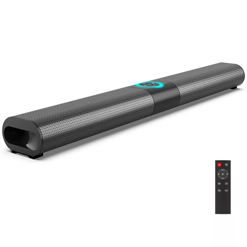 MYACUC  Wireless Tv Soundbar Subwoofer Portable Audio Speaker Bluetooth 5.0 Sound Bar Home Cinema-Black