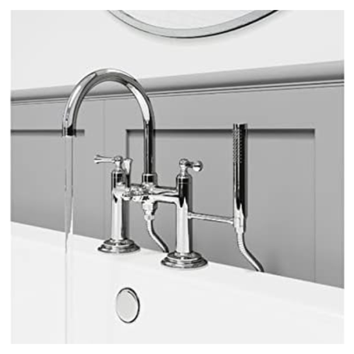 Robinets de baignoire Pfister LG6-2TBD, nickel poli