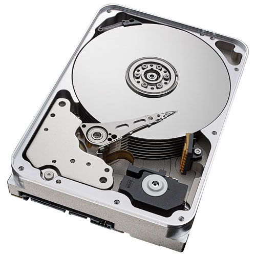Disque dur interne d'ordinateur de bureau SATA 3,5 po IronWolf Pro 16 To 7200 tr/min de Seagate (ST16000NTZ01)