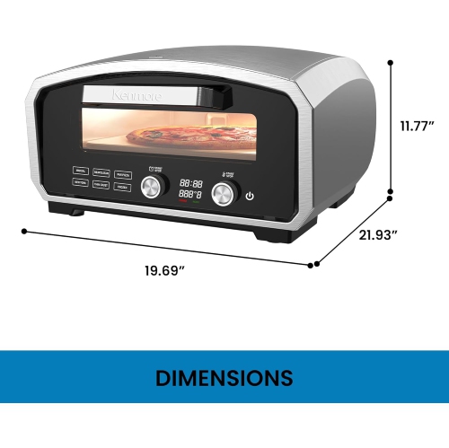 Kenmore Indoor Outdoor Electric Pizza Oven