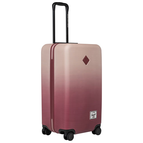 Valise rigide Heritage de Herschel Supply, 24 po - Rouge sang