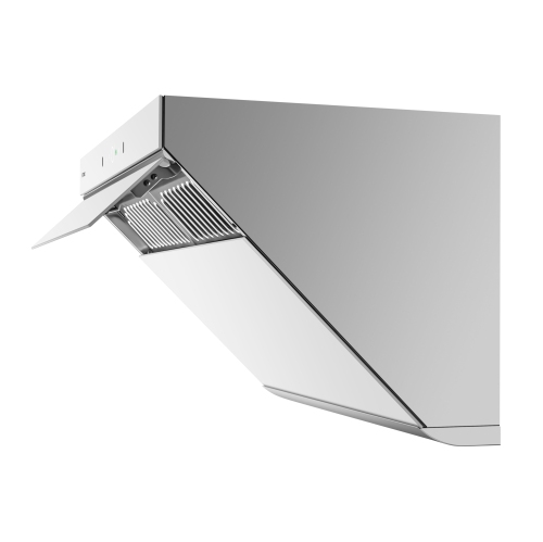 FOTILE JQG7507W 30″ White Range Hood – Slant Vent | Quiet Dual DC Motor | 1100 Powerful CFM | Motion Control | Sync with Cooktop