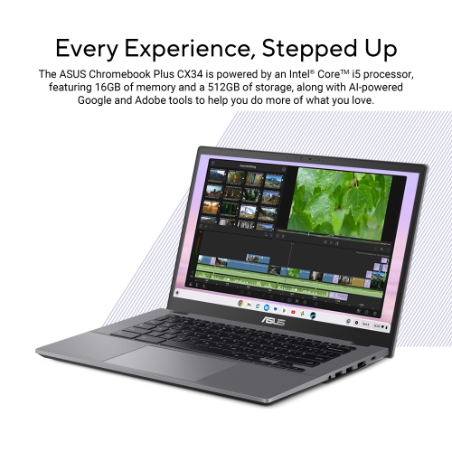 ASUS Chromebook Plus CX34 laptop