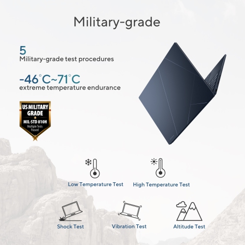 ASUS ZenBook 14 Lightweight Laptop (14” OLED Touchscreen Display / Intel Core Ultra 5 CPU / Long Battery Life / Intel Arc Graphic / 16GB RAM / 512GB