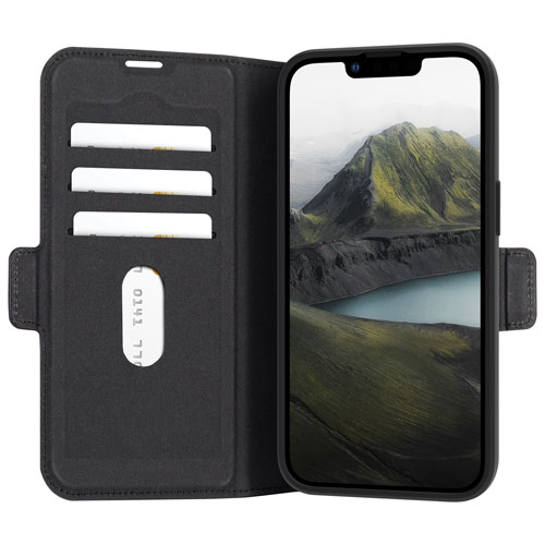 Dbramante1928 Oslo Pro Wallet Case for iPhone 16e - Black