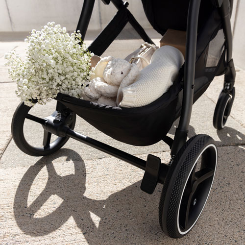 Evenflo Shyft Intuiti+ Full-Size Stroller - Dubhan Black
