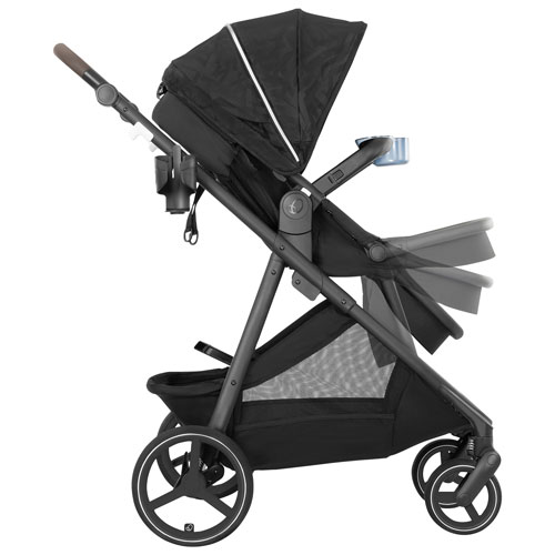 Evenflo Shyft Intuiti+ Full-Size Stroller - Dubhan Black