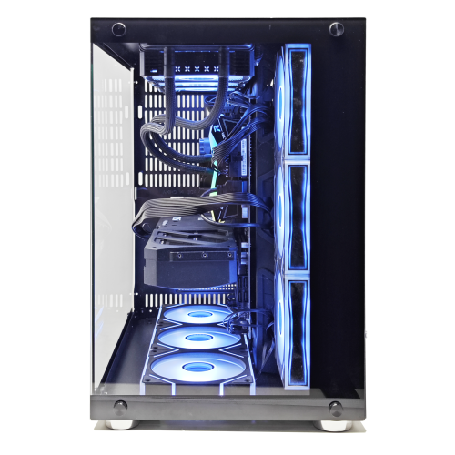 Uniway Gaming PC AMD Ryzen7 9800X3D/360 Liquid Cool/ 2TB M2 SSD/32GB RGB RAM/NVIDIA RTX 5080 /DLSS 4/ WIFI6/ Win11 Pro - English