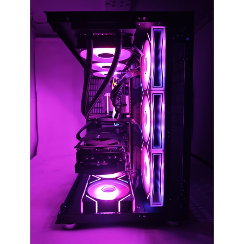 Uniway Gaming PC AMD Ryzen7 9800X3D/2TB M2 SSD/64GB RGB RAM/NVIDIA RTX 5090 Win11 Pro - English
