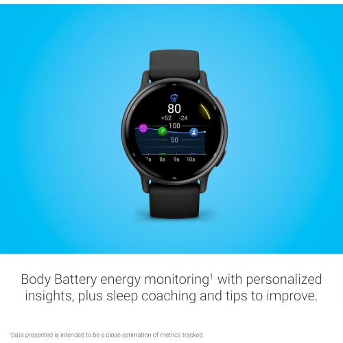 Garmin vívoactive 5, Health and Fitness GPS Smartwatch, AMOLED Display, Up to 11 Days of Battery - Black by GARMIN - Refurbished condition - Image 4