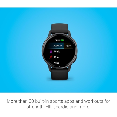 Garmin vívoactive 5, Health and Fitness GPS Smartwatch, AMOLED Display, Up to 11 Days of Battery - Black by GARMIN - Refurbished condition - Image 5