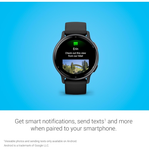 Garmin vívoactive 5, Health and Fitness GPS Smartwatch, AMOLED Display, Up to 11 Days of Battery - Black by GARMIN - Refurbished condition - Image 6