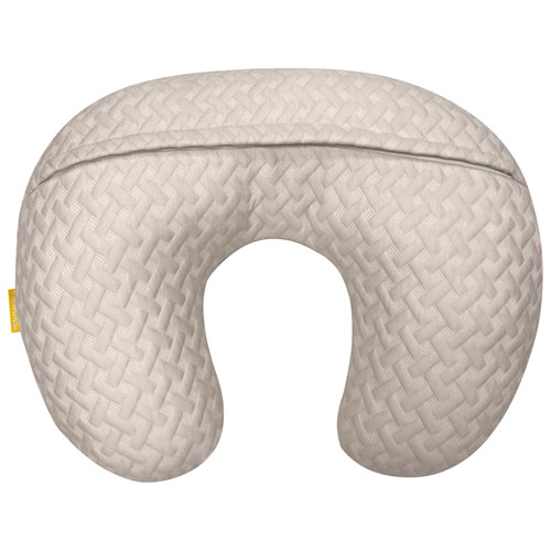 Simmon's Basket Weave Nursing Pillow with Removable Cover - Sand