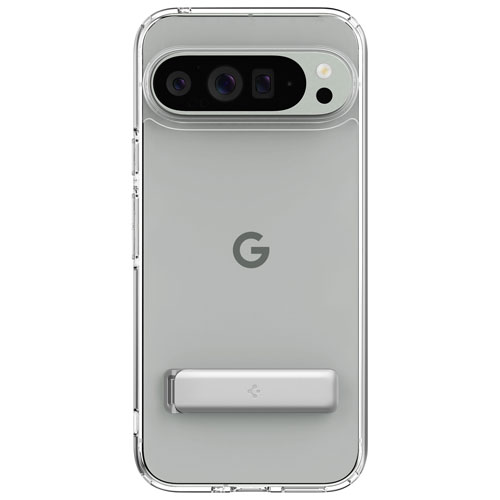 Étui rigide ajusté Slim Armor Essential S de Spigen pour Pixel 9/9 Pro - Transparent