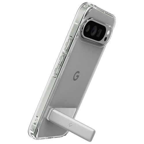 Étui rigide ajusté Slim Armor Essential S de Spigen pour Pixel 9/9 Pro - Transparent