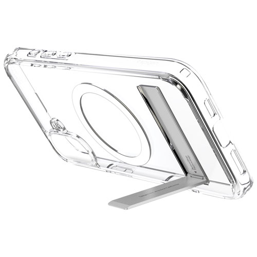 Spigen Slim Armor Essential S MagFit Fitted Hard Shell Case for iPhone 16 - Crystal Clear