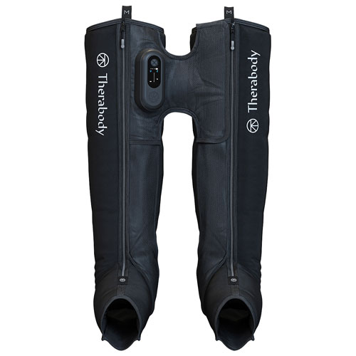 Image 1 of 18.. Therabody JetBoots Prime Compression Boots - Regular - Black