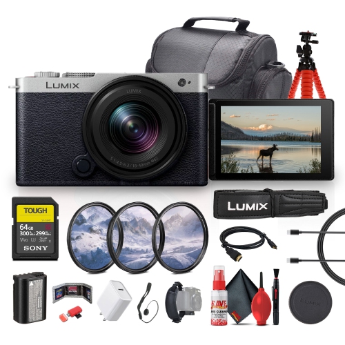 Panasonic Lumix S9 Mirrorless Camera with 18-40mm f/4.5-6.3 Lens + More