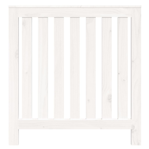 VidaXL – Couvercle de radiateur blanc 79.5 x 19 x 84 cm, pin massif