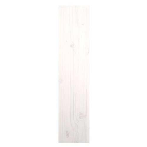 VidaXL – Couvercle de radiateur blanc 79.5 x 19 x 84 cm, pin massif