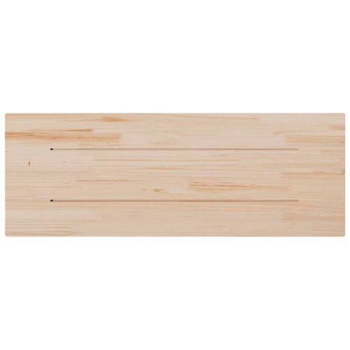 vidaXL Table Top 110x40x1.7 cm Rectangular Solid Wood Pine