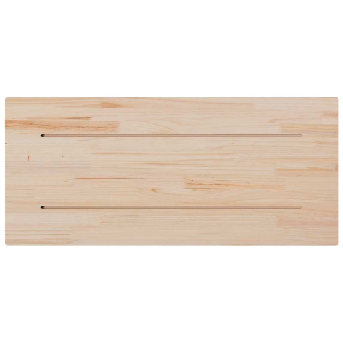 vidaXL Table Top 90x40x1.7 cm Rectangular Solid Wood Pine