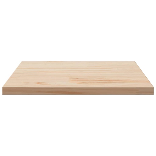 vidaXL Table Top 50x50x2.5 cm Square Solid Wood Pine