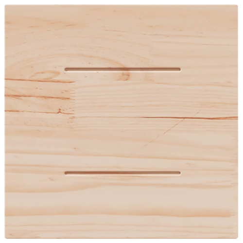vidaXL Table Top 40x40x1.7 cm Square Solid Wood Pine