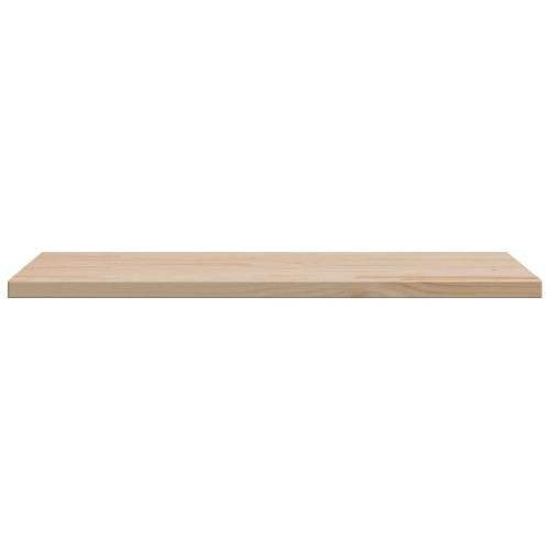 vidaXL Table Top 80x50x1.7 cm Rectangular Solid Wood Pine