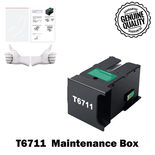 T6711 T671100 Ink Maintenance Box Work for Epson WF-7710 WF-7720 WF-7210 WF-3620 WF-7620 WF-7510 WF-7610 WF-7110 Printer