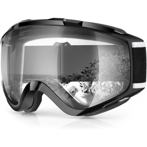 Lunettes de ski OTG de PetginHome-OTG sur lunettes de neige/planche à neige pour hommes Femmes Jeunes